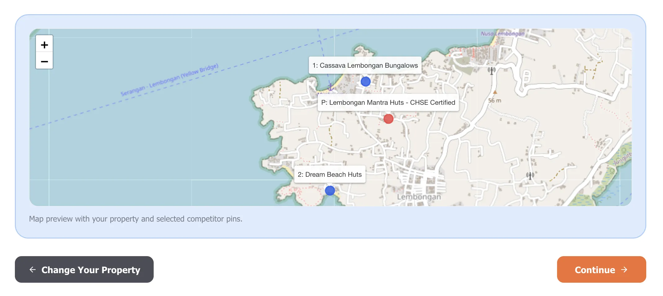 Competitor Map Preview