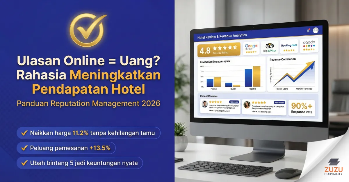 Dampak Ulasan Online terhadap Pendapatan: Panduan Lengkap Manajemen Reputasi Hotel (2026)