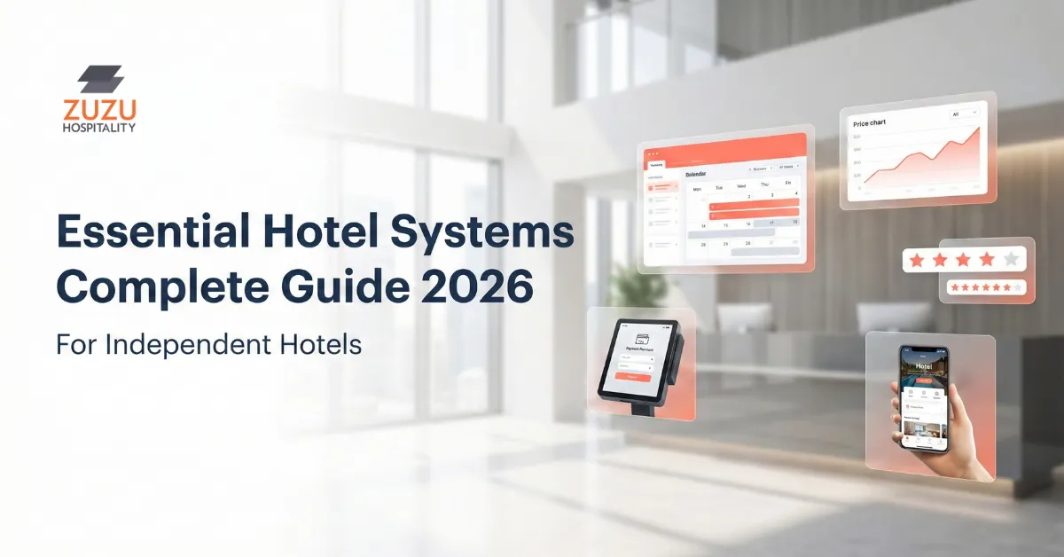 Essential Hotel Systems in 2026: Complete Guide for Independent Hotels